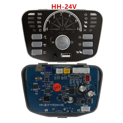 Multi-functional children ride-on electric vehicle controller 12V, JR1844N central controller for baby car