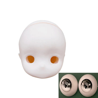 Anime Face Doll Head DIY 30cm Doll Makeup Doll Head or Whole Doll Makeup 1/6 Bjd Doll Girl Doll Toy Gift