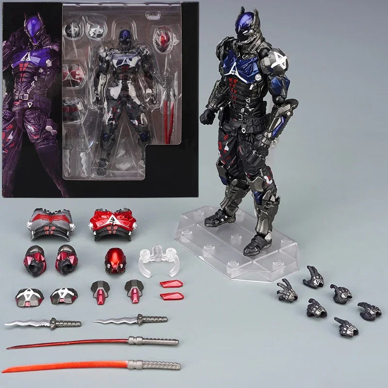 AMAZING YAMAGUCHI Arkham Knight Batman Action Figure Red Hood Robin Jason Todd Figuarts Game Model Toy Collection Kids Gift