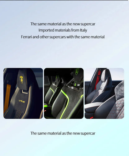 car steering wheel universal return to standard personality creative center line marking supplies Alcantara suede accessories