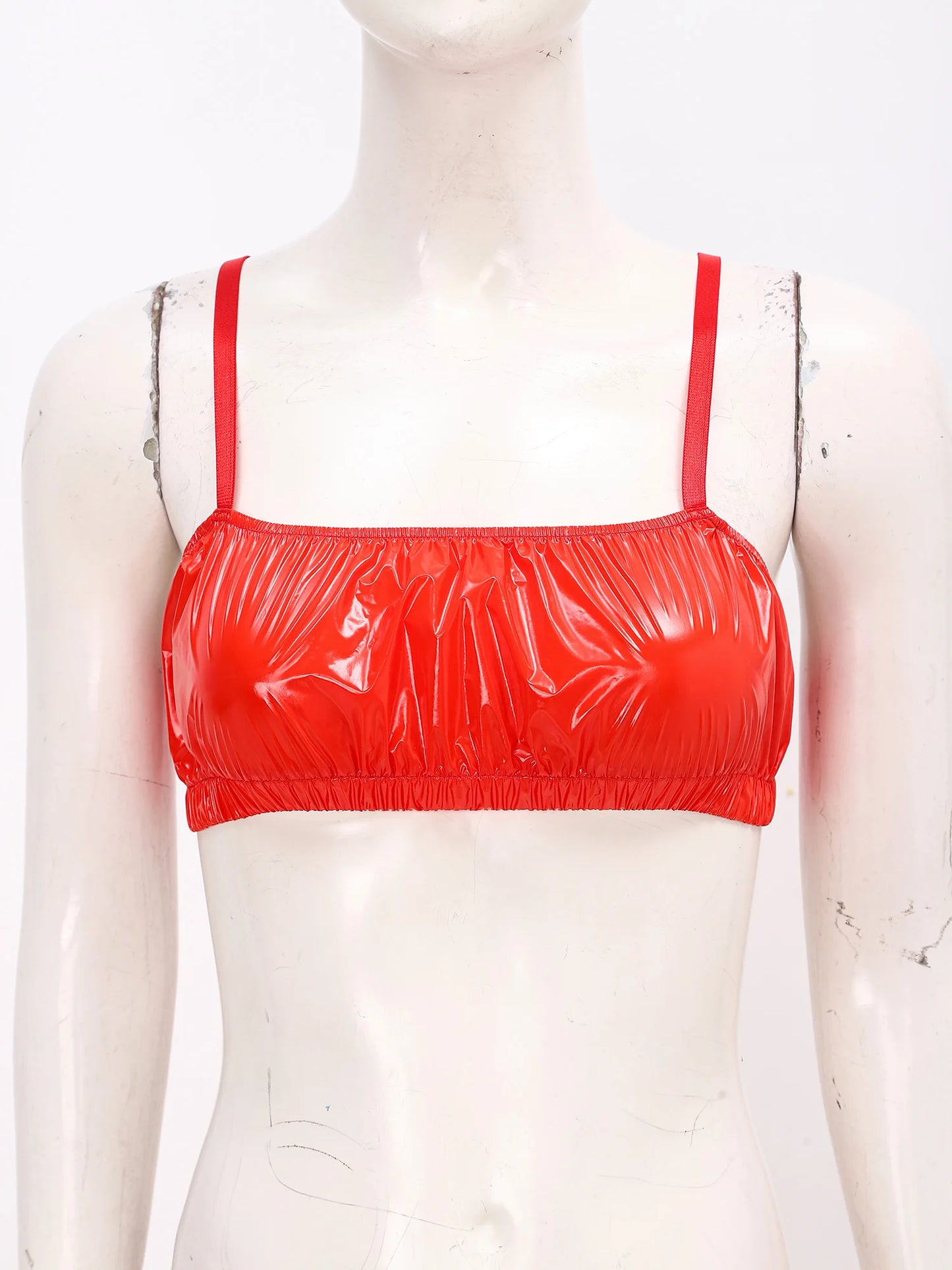 Women Waterproof Swimsuit Bikini Lingerie Set Swimwear Nightwear Clubwear Bra Top with Shorts for Beach Pool Party Sunbathing