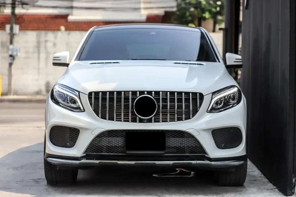 XVIP Front Chrome Diamonds Style Racing Grille For Mercedes Benz GLE C292 GLE350 GLE450 GLE500 GLE43 AMG 2016-2019 Upper Grilles