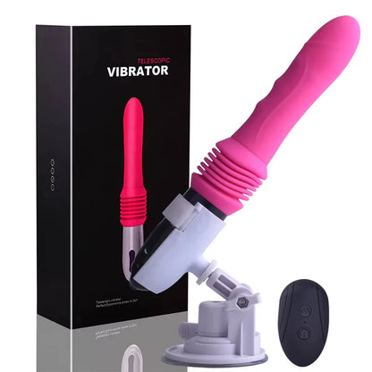 Sex Machine Thrusting Big Dildo Vibrator Vaginal G Spot Automatic Up Down Massager Retractable Pussy Adults Sex Toys for Women