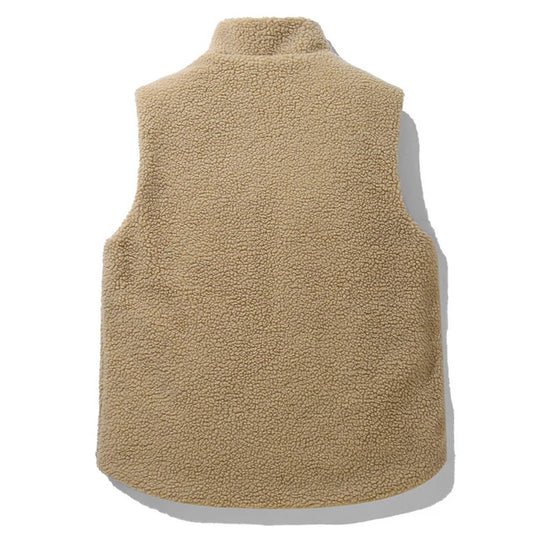 Winter Lambwool Vest Men 12XL Plus Size Vests Winter Thick Warm Vests Male Fashion Casual Sleeveless Jacket Big Size 12XL