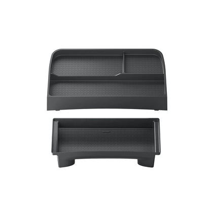 for Tesla Model Y Juniper/Launch 2025 Car Dashboard Storage Box  Interior Accessories Central Control Screen Rear Storage Tray