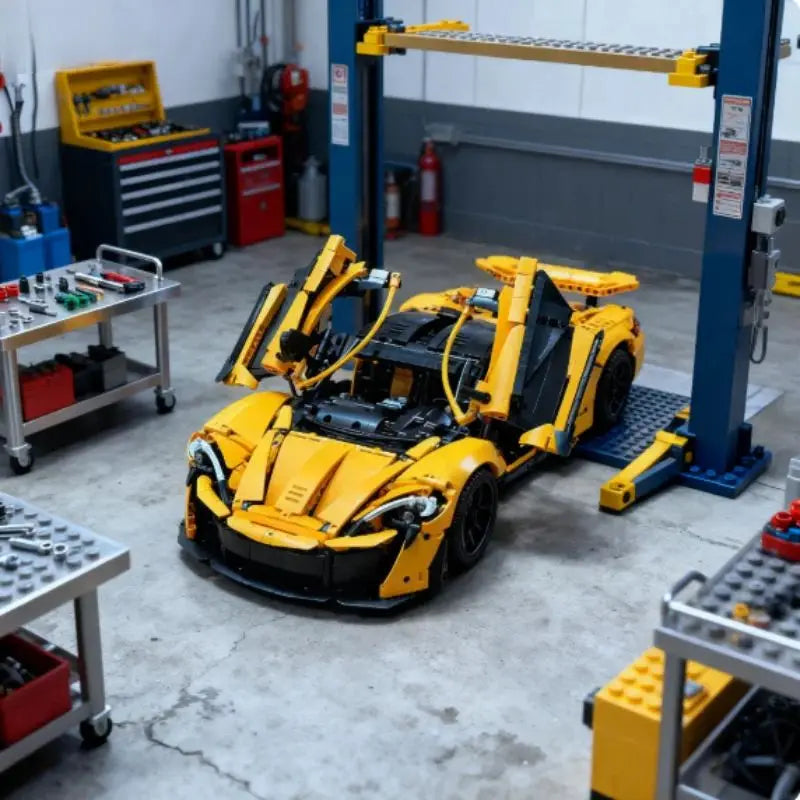 3893pcs P1 Mechanical Ultimate Supercar Car Sports Car Building Blocks Model Toys Birthday Christmas Gifts building blocks