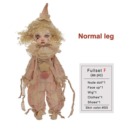ShugaFairy Sekino 1/6 Bjd Doll Halloween Clown Style Party High Quality Ball Jointed Dolls Toys