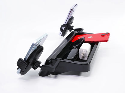For Honda Odyssey RL6 2018-2022 2023 2024 Double Phone Holders Base Multifunctional Storage Box Car Screen Fixed Car Accessories