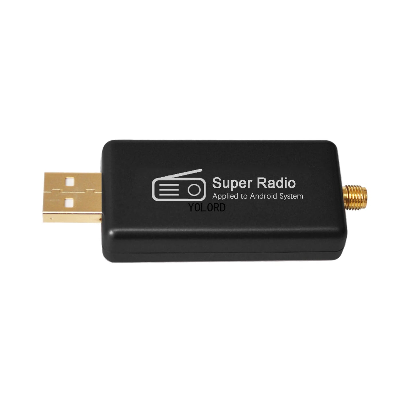 Universal Car Radio AM/FM Stereo Adapter Receiver USB Stick Antenna Box Applied to Android System APK Control
