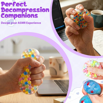 DIY Handmade Empty Ball Shell For Handmade Toy Soft Slow Rebound Design Creative Stress Relief Ball Making Kit Relaxation Toys