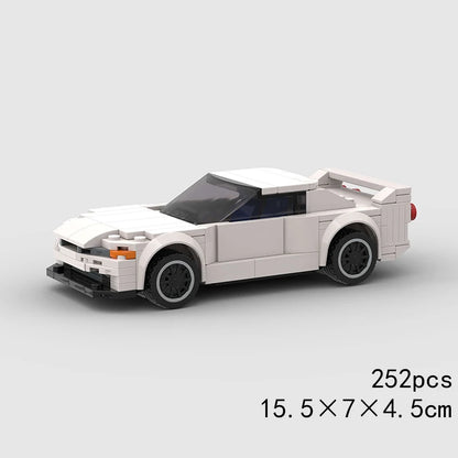 MOC Speed Car Miata MX-5 NA M3 Super Race Sport Vehicle Model Building Block Technical Racing Brick Toy Christmas Gift City