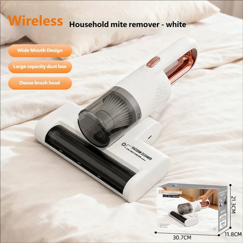 Strong Suction Wireless Mini 3 in 1 Household Mite Removal Device Vacuum Cleaner And Sterilizer