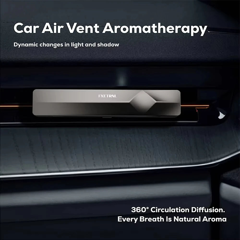 Refillable Car Air Freshener Vent Clip for Tesla Model Y, Aroma Diffuser with Scented Sticks, Interior Accessory