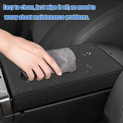 for Toyota RAV4 2026 Center Console Armrest Storage Box Anti-slip Organizer Tray Car Interior Accessories Black