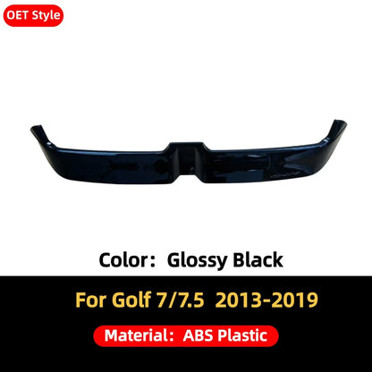 Rear Roof Wing Spoiler Tail Splitter Air Dam Tuning Accessories Body Kit For Volkswagen VW Golf MK 7 7.5 GTI R Oettinger 2013-19