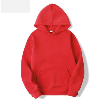 Men's autumn and winter new color solid color multi color optional hooded sweatshirt+pants fashionable casual sports set s-3XL
