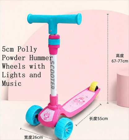 Children’s scooter for 14-year-olds:suitable for boys and girls, designed to help children develop their sense of balance