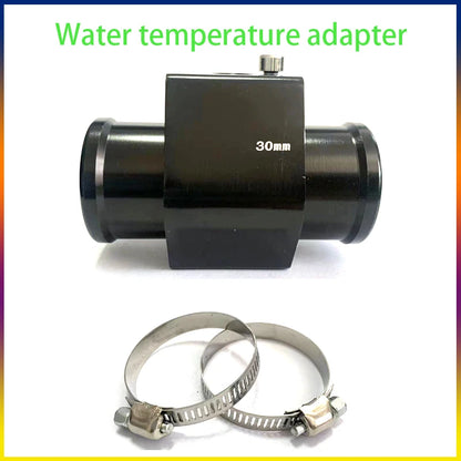 Water Temperature Sensor Head Joint Sensor Radiator Adapter 1/8NPT 12V 24V Digital Water Temperature Gauge Voltmeter