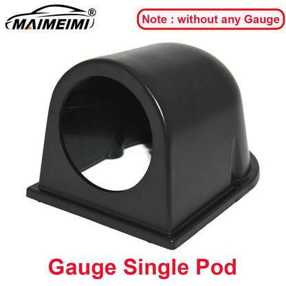 0~8000 RPM Meter Smoke Lens 2" 52mm Universal Car Motor White Led Meter Pointer Tachometer