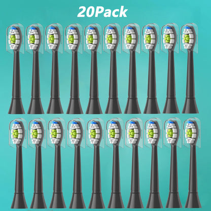 5-20pcs Replacement Toothbrush Heads Compatible with Electric Brush Head 1100 2100 4100 4300 5100 5300 6100 Independent package