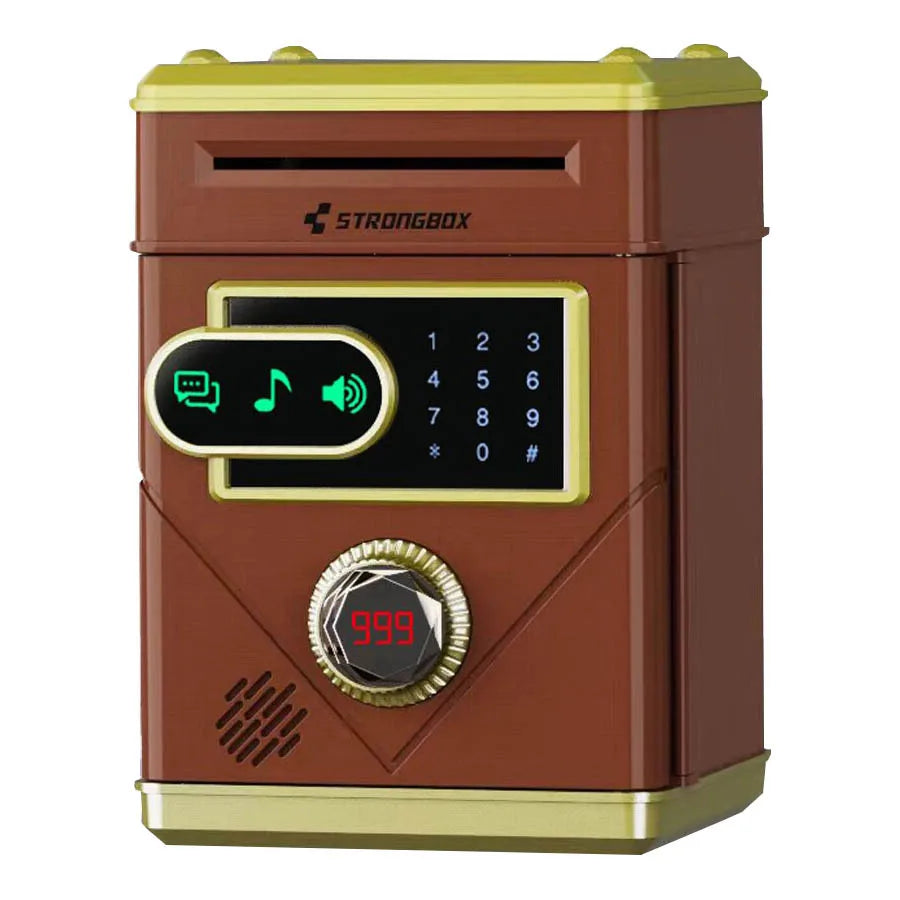 Electronic Piggy Bank Touch Screen Counting Password Safe Box Money Boxes Digital Coins Cash Saving Deposit Atm Machine Kid Gift