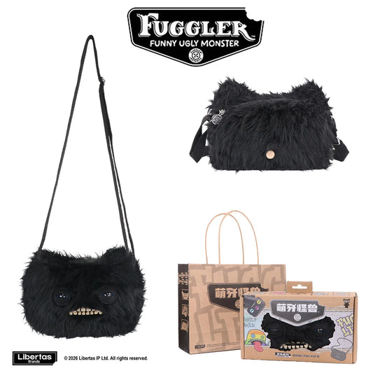 Fugglers Ugly Tooth Monster Fluffy Crossbody Bags Cute Fugg Plush Purse Shoulder Backpack Wallet Girls Boys Cartoon Animal 22CM