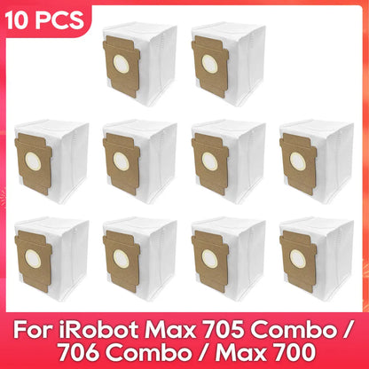 Fit For ( iRobot Romba Max 705 Combo / 706 Combo / Max 700 Series Combo ) Main Side Brush, Filter, Roller Mop, Dust Bag Part