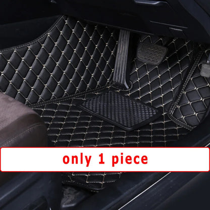 RHD Car Floor Mats For Toyota Highlander XU50 Kluger 2014 2013 2012 2011 2010 2009 (5 Seater) Auto Carpet Accessories Interior