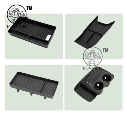Car Central Console Armrest Storage Box Container Organizer Holder Tray For Haval H6 4rd 2024 2025 HEV PHEV NEW H6 Accessories