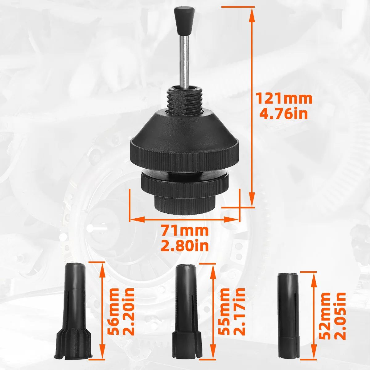 1/2/4set Nylon Car Clutch Hole Calibration And Disassembly Tool Kit Clutch Disassembly And Maintenance Tool