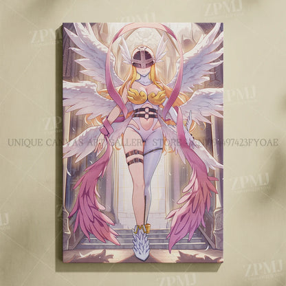 Japanese Anime Canvas Wall Art Digimon Digital Monsters Home Decorative HD Print Poster Painting Modern No Frame For Living Room