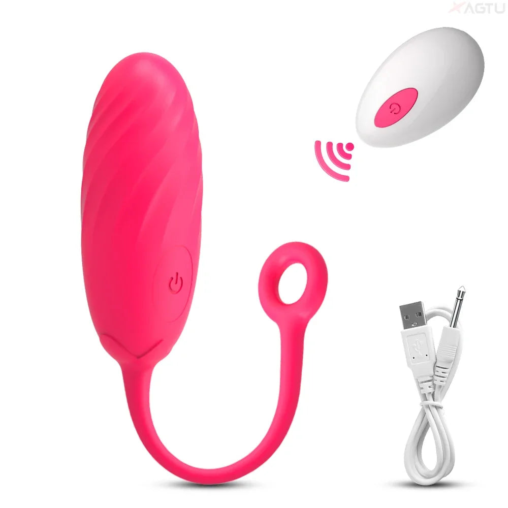 Women Vibrating Egg Vagina Vibrator Remote Control Wearable Panties Vibrator Female Masturbation Interaction Sex Toy for Couples