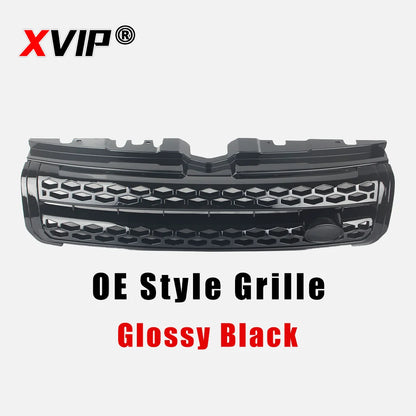 XVIP Front Grille Limited Style Honeycomb Mesh Vent Trim Replacement Parts For Land Rover Range Rover Evoque L538 2011-2019