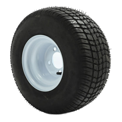 18x8.50‑8 Golf Cart Tires Rubber Better Handling Golf Cart Tire and Wheel Assembly Replacement for E‑Z‑GO Golf Carts