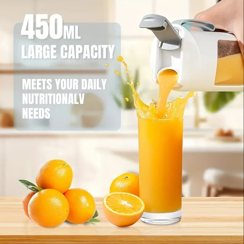 New Model Juicer, Portable Rechargeable Small Juice Cup for Home Use, Powerful Multifunctional Juicer Cup