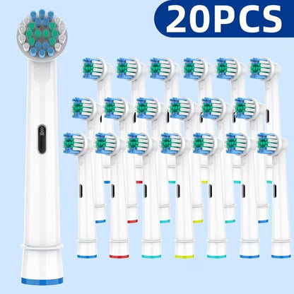 Replacement Brush Heads For Oral-B Electric Toothbrush Fit Advance Power/Pro Health/Triumph/3D Excel/Vitality Precision Clean