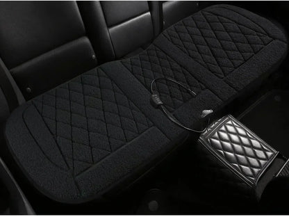 NEW 1-2PCS Heated Car Seat Cover Car Heating Cushion Winter Heated Seats Car Seat Warmer 12V Seat Cushion For Back And Seat