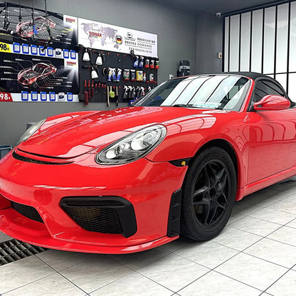 Red Series Wrap Vinyl Car Wrapping Film Bubble-free Vehicle Decoration PET Waterproof External Car Stickers Carbon Fiber Glossy