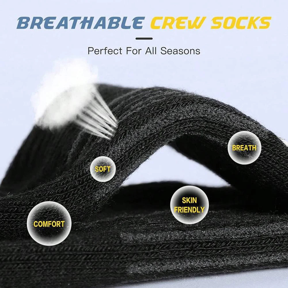 10/20/30 Pairs Men's Outdoor Sports Socks Anti Odor Absorbing Breathable Cotton Invisible Running Casual Socks for Basketball