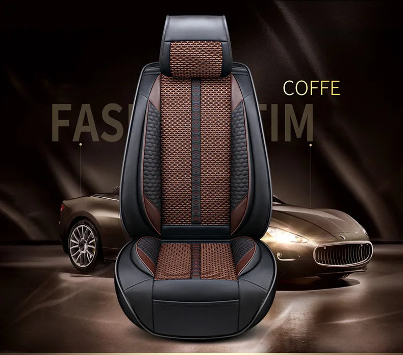 Full set car seat covers + Steering wheel cover for Haval M6 2025-2023 Top quality breathable seat cushion seat case for M6 2024