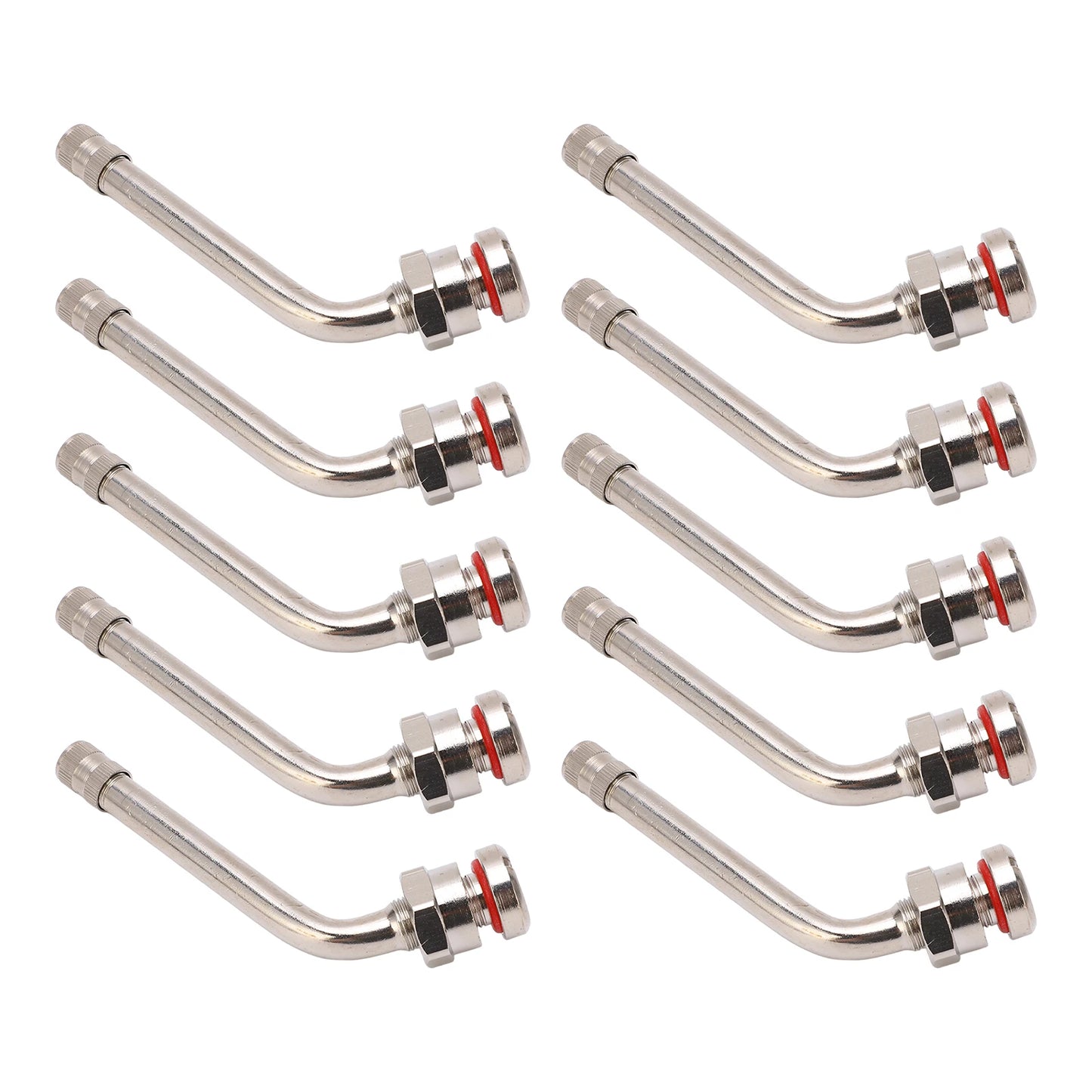 10 Pcs Tire Valve Stems Truck Tire Valve Stems TR545D 60 Degree Valve Stem for Alcoa 22.5inch 24.5inch Aluminum Wheels TR545D