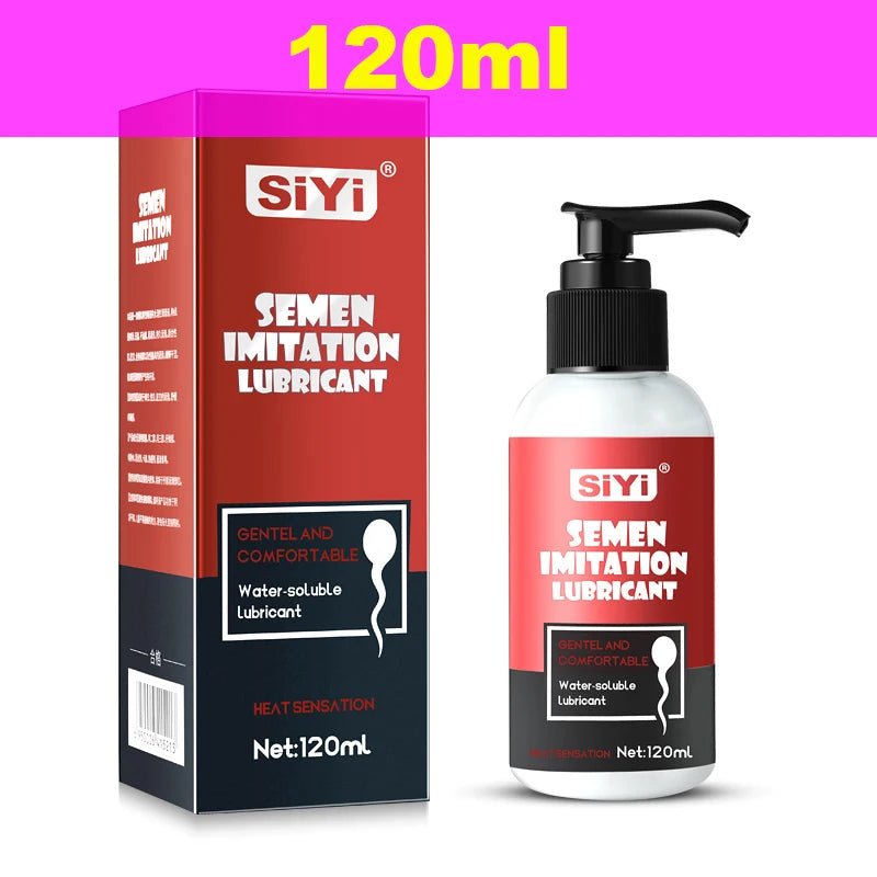 Imitation Semen Lubricant Love Gel Water Based Lube for Men Women Lubricants Gay Vaginal Anal Lubricantion Oil Adult Sex Toys