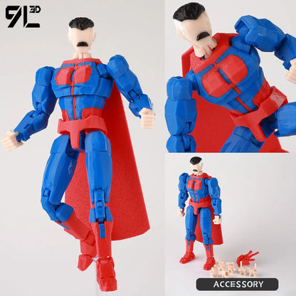 9L3D Printed Superheroes Invincible 2.0 Anime Multi-Jointed Shapeshift Toys Action Figures Mannequin Model Ornaments Gifts