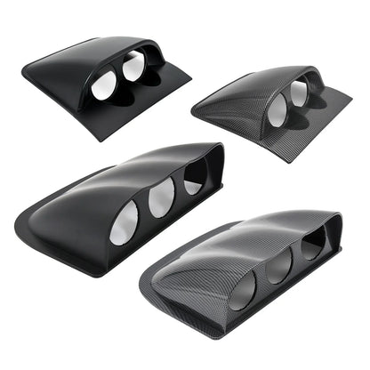 52MM Car Gauge Pod Black Single & Dual & Triple Hole Gauge Holder Racing Car Left Right Drive Bracket for 2 inch Meter Universal