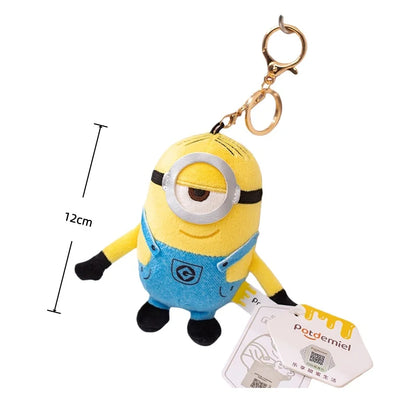 TIM the Orginal Minion Teddy Bobs Teddy Bear Kawaii Plush Pendant Keychain Home Bag Decor Cartoon Teddy Pillow Kids Birthay Gift