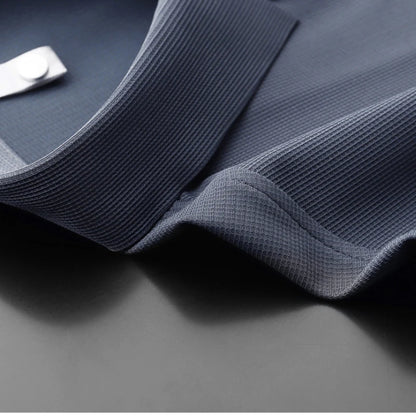 Men's Seamless Stretch Dress Shirt Long Sleeve Slim Fit Wrinkle-Free Button Down Business Casual Slim fit Shirts By Huafuge