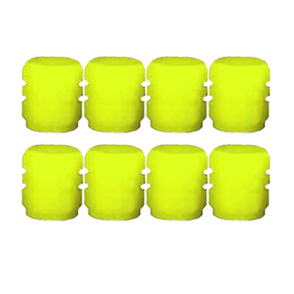 20Pcs Luminous Tire Valve Caps Car Fluorescent Tyre Valve Stem Caps Cover Night Glowing Bike Motorcycle Car Wheel Decoration