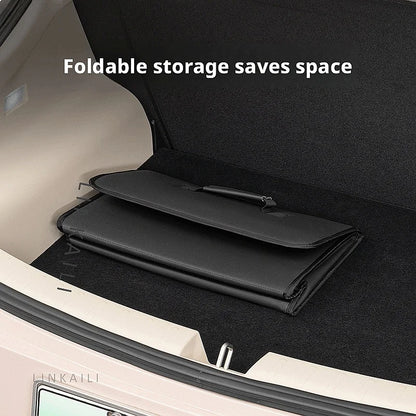 Suitable for Leapmotor C10 T03 A10 B10 C10 C01 C11 C16 D19 car carbon fiber trunk storage box large capacity foldable storage bo