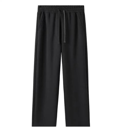 2026 New Cotton Men's Spring Autumn Training Straight Sweat Pants Mid-Season Casual Couple Pants 5Color