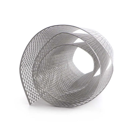 100cmx33cm Aluminum Grille Mesh Grill Cover Car Bumper Fender Hood Vent Net Grid Ventilation 6mm Hole Hexagon Silver DIY